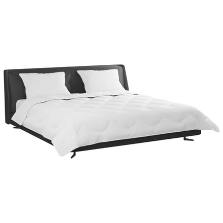 vidaXL - Zomer - Deken - met - kussen - 3 - st - Wit - Microvezel