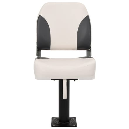 vidaXL - Bootstoel - met - poot - 360° - draaibaar
