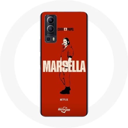 Coque Vivo Y72 La casa de papel Marsella tekening