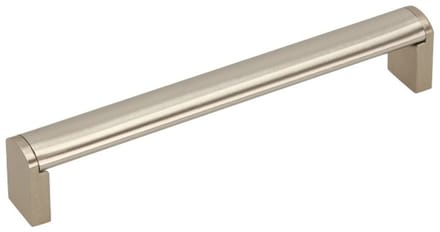 Gamet RE21 Serie - Meubelgreep - 160mm - Geborsteld Nikkel - Inox