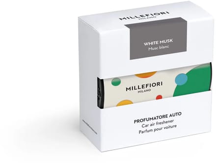 Millefiori Milano - Autoparfum Icon T5 - Textile - White Musk