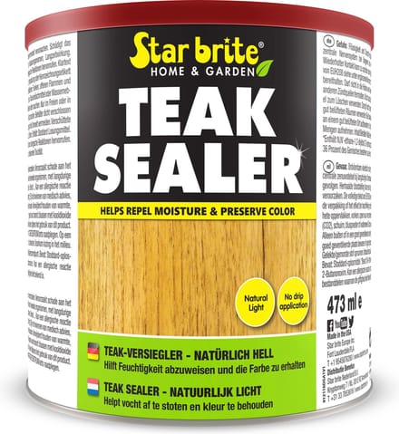 Star brite Teak Sealer / Protector | natuurlijk licht 473ml