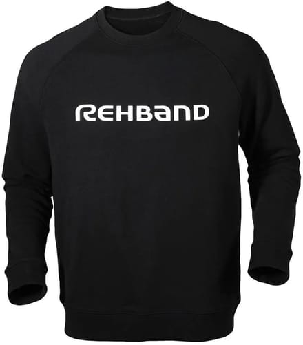 Rehband Logo Sweatshirt Zwart XL Man