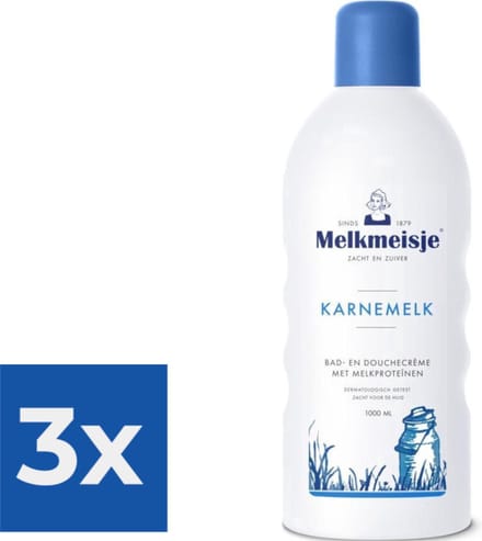 Melkmeisje Bad&Douche Karnem. - Voordeelverpakking 3 stuks