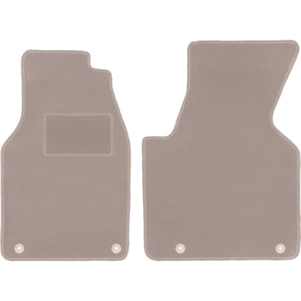 Beige velours vloermatten voor: Volkswagen Transporter T4 Multivan bestelwagen (1993-2001)