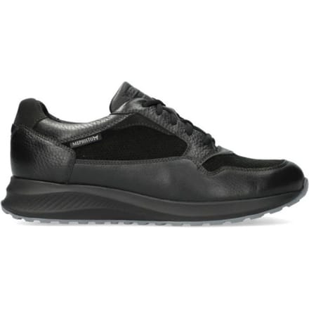Mephisto Davis - heren sneaker - zwart - maat 47.5 (EU) 12.5 (UK)