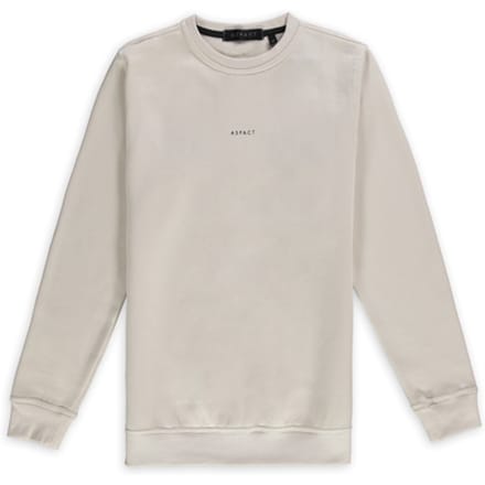 Aspact  Back Logo Sweater Sand Maat: XXL | Sweaters Outlet | Unisex | Ecru