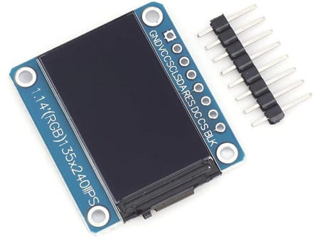 TFT Scherm Module 1.14 Inch 135x240 Resolutie LCD Display