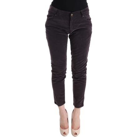 Velours Rechte Pantalon