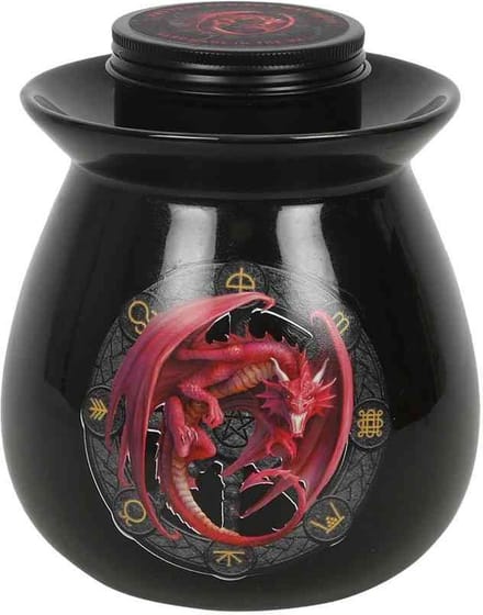 Something Different Oliebrander Lammas Wax Melt Burner Gift Set by Anne Stokes Multicolours