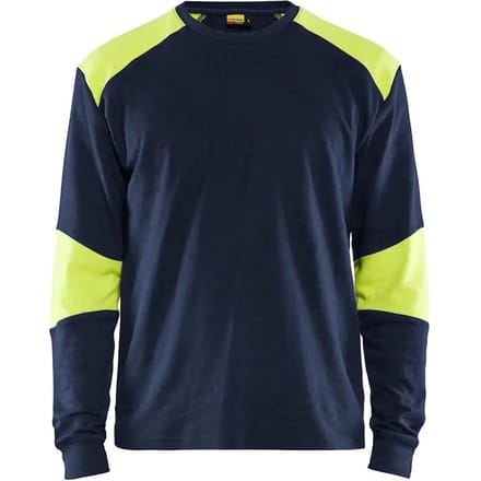 Inherent vlamvertragend T-shirt met lange mouwen Blaklader
