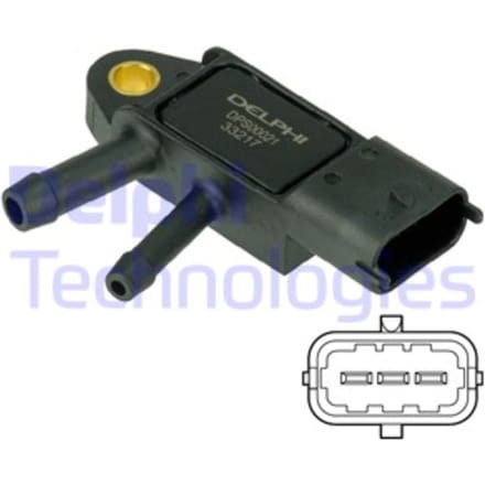 Sensor, uitlaatgasdruk DELPHI DPS00021