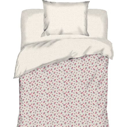 Zeeman Dekbedovertrek set - Beige  140x200 cm