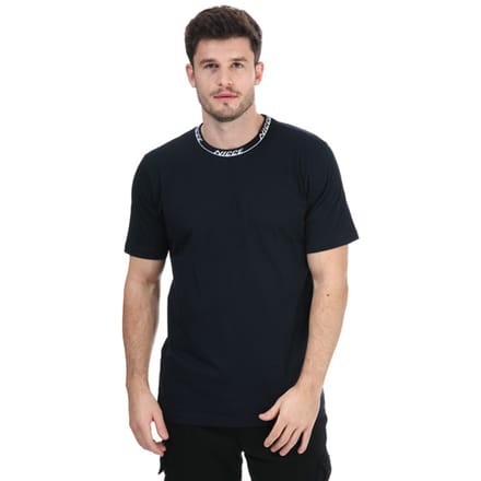 Heren NICCE Eto T-Shirt in Navy