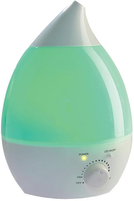 Ultrasone luchtbevochtiger met kleurverlichting