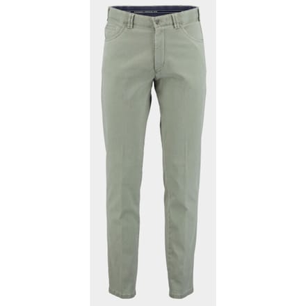 Meyer Broek Dublin Active Flex Super Microstructure 2-Way Stretch Sage Green / male