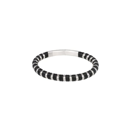 iXXXi Men-Logan-Zilverkleurig Mat-Heren Armband