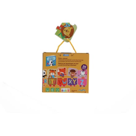 Mijn Eerste Alfabet Puzzeltrein + Boek