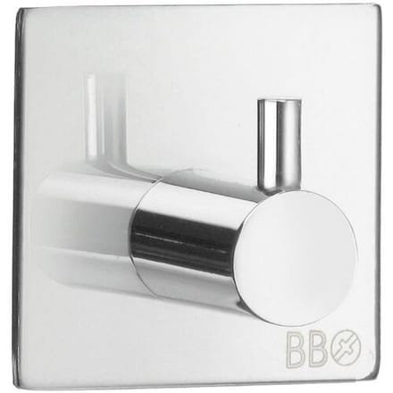 Smedbo Design Hook square, self-adhesive BK1105