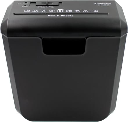 Verotech VS-1006SC - Papiervernietiger - Strip-Cut - 10L - Zwart