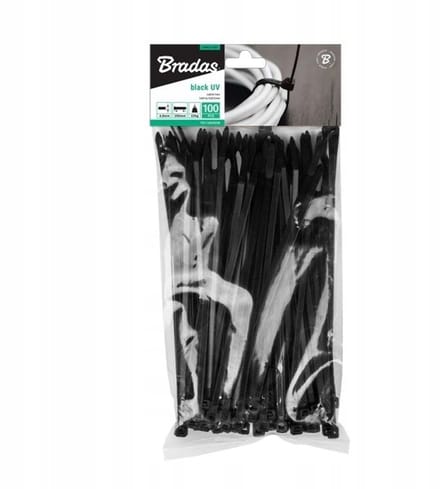 Bradas TS1125120B - Bindriem - 2,5mm x 120mm - 100 stuks