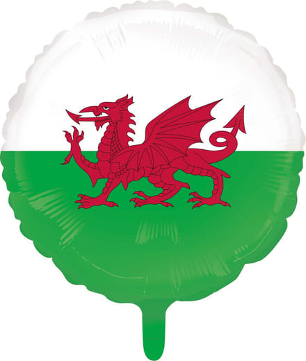 Wefiesta - Folieballon Wales (45 cm)