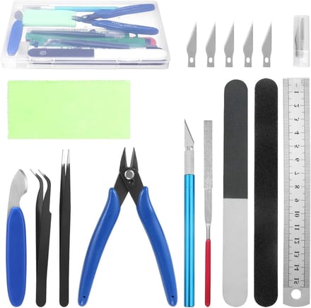 11-delige Modelbouw Gereedschapset, Gundam Modelbouw Tools, Hobby Constructie Kit voor Basisassemblage en Reparatie van Modellen