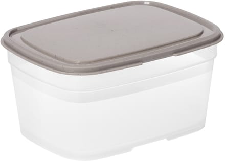 smartstore vershouddoos, 1,0 liter, grijs / transparant