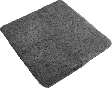 Tiseco - Badtapijt - Microfiber - Antislip - 60x60 cm, grijs