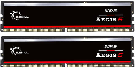 G.Skill AEGIS DDR5-6000 - 32GB - CL36 - Dual Channel (2 pcs) - AMD EXPO & Intel XMP - Zwart
