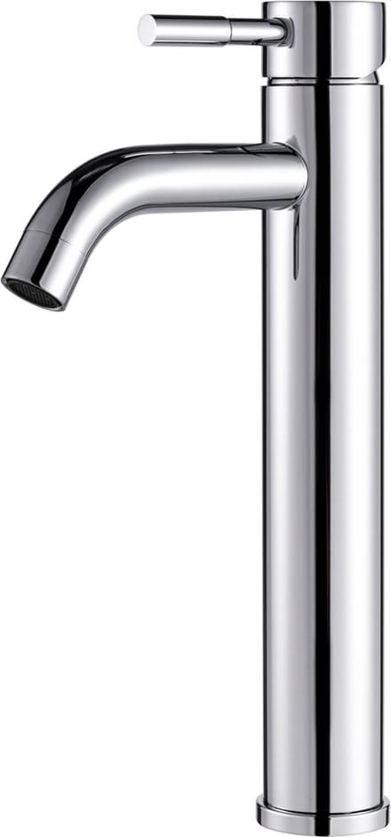 Sanetti Rocco - Wastafelkraan - Opbouw Hoog Rond Chroom 1 Greeps