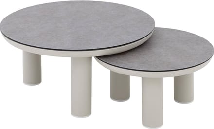 Goossens Roef - Glas - grijs - 80 x 36 x 80 cm