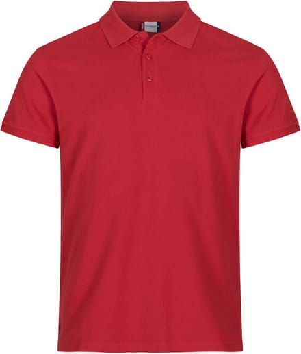 Clique Heavy Premium Polo 028260 - Rood - L