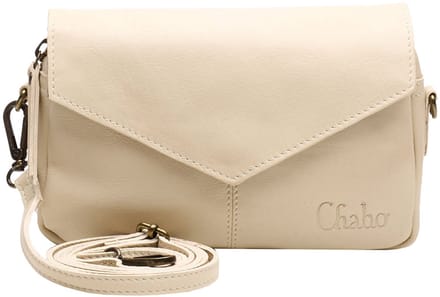 Chabo Bags - Borneo Style - Crossbody - Leer - Creme / Off White