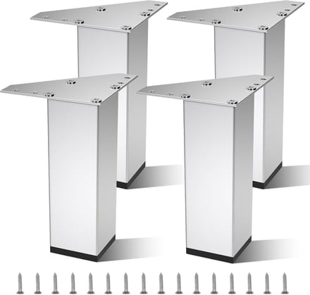 Meubelpoten aluminiumlegering vierkant profiel meubelpoten