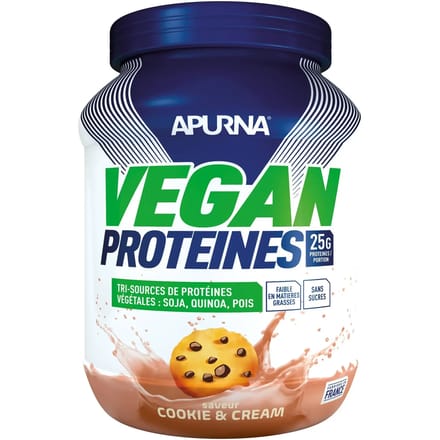 Vegan Eiwit Apurna Cookie and cream 600g