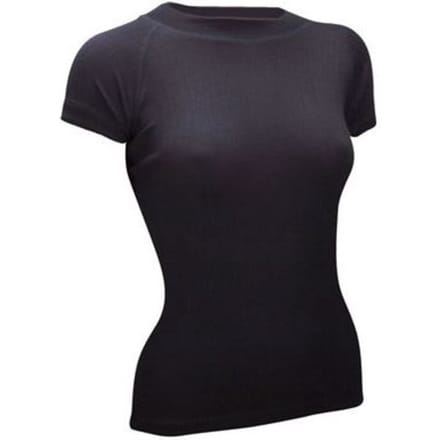 Avento - Maat 36 - Thermoshirt Korte Mouw - Vrouwen - Zwart
