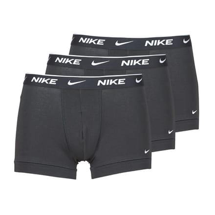Nike 3 Pack Boxershorts Heren - Zwart- Heren, Zwart XS