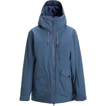 Dames snowboard jas met hoodie Roxy Stated