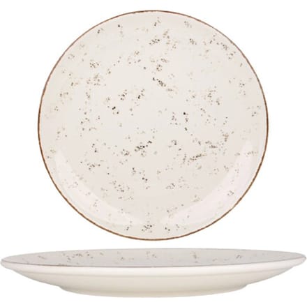 Bonna Dinerbord - Grain - Porselein - 27 cm - set van 6