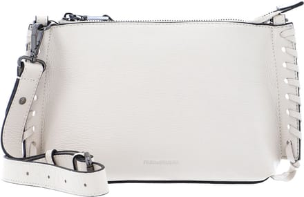 FREDsBRUDER Leren Schoudertas Spirelly Ozo Beige