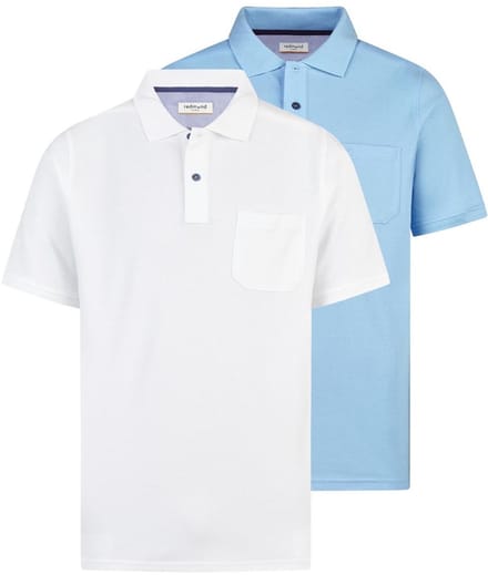 Redmond Heren poloshirt 2 pack Basic