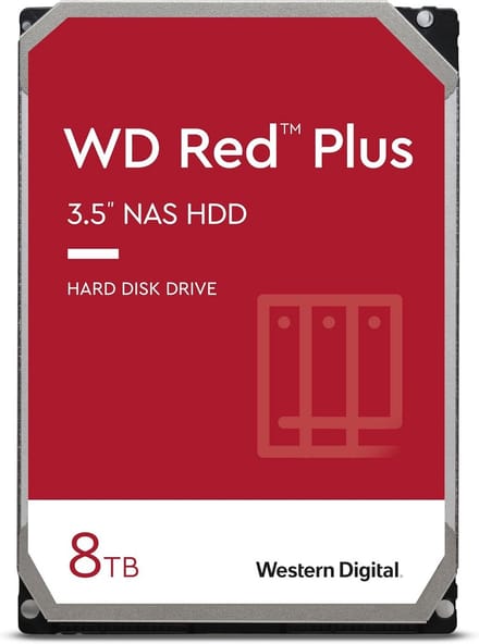 Interne Harde Schijf 8TB - 3.5 inch SATA III voor NAS en Opslag