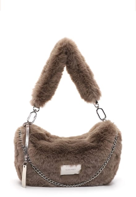 SURI FREY Tas SFY Claudy ( 14441 ) - Dames handtassen - darktaupe 950