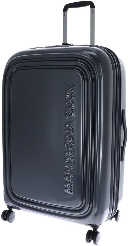 MANDARINA DUCK trolley Logoduck + Metal Trolley Antracite donkergrijs 70cm