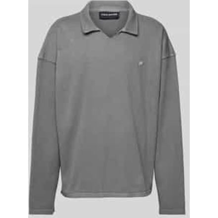 Shirt met lange mouwen en V-hals