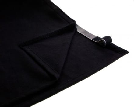 lightmaXX Stage Trim Black 5 x 0.6m incl. velcro - Moltons