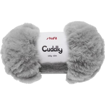 Wol "Cuddly" - Lichtgrijs