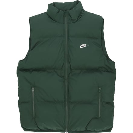 Club Puffer Vest Mouwloos donsjack voor heren Fir/wit