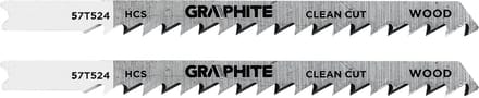 Graphite - Decoupeerzaagblad - 6 TPI - HCS - U-schacht